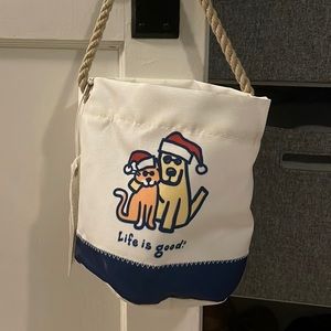 Seabags + Life is Good bucket bag